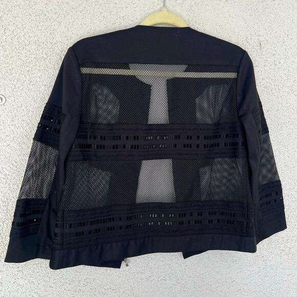 NWOT Robert Rodriguez jacket with mesh design size 4 - Picture 3 of 4